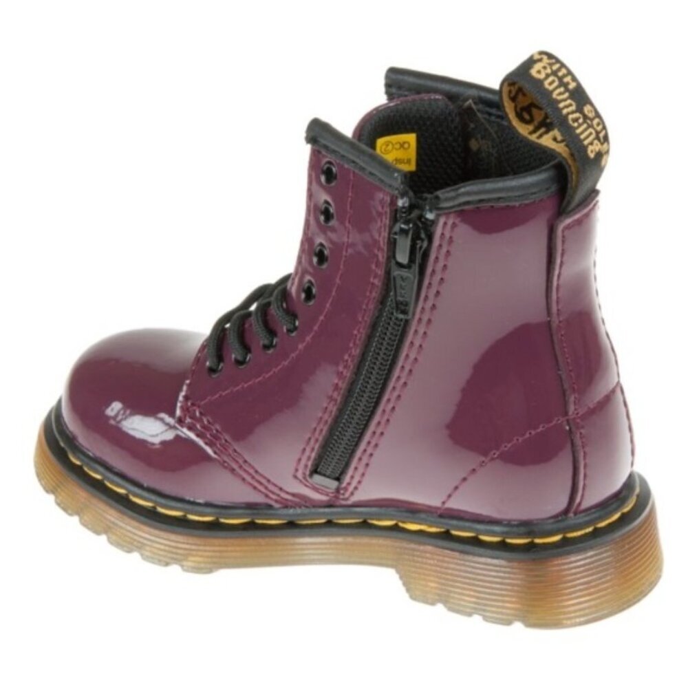 Dr. Martens Boots 1460 Plum Brooklee Size 3, EUR 34